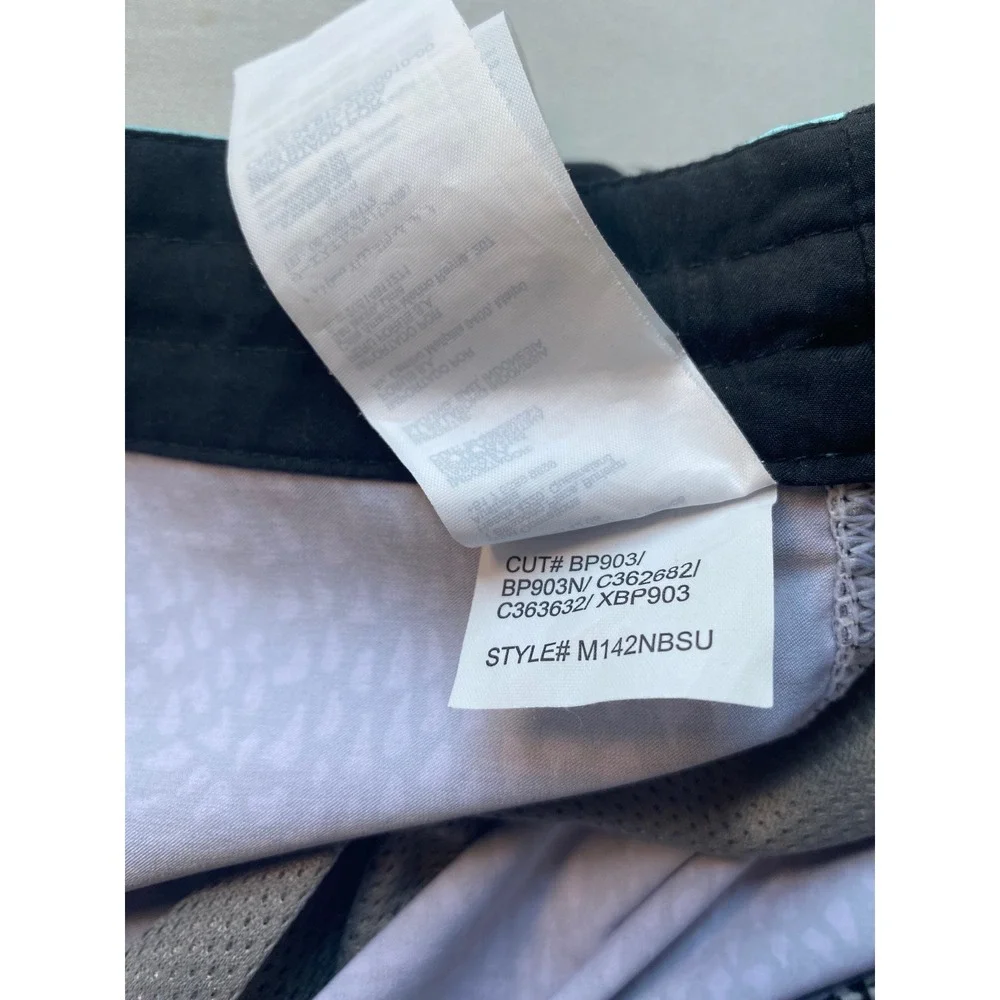 Billabong Lo Tides Sundays Board Shorts Mens 38 Black White Geometric M142NBSU